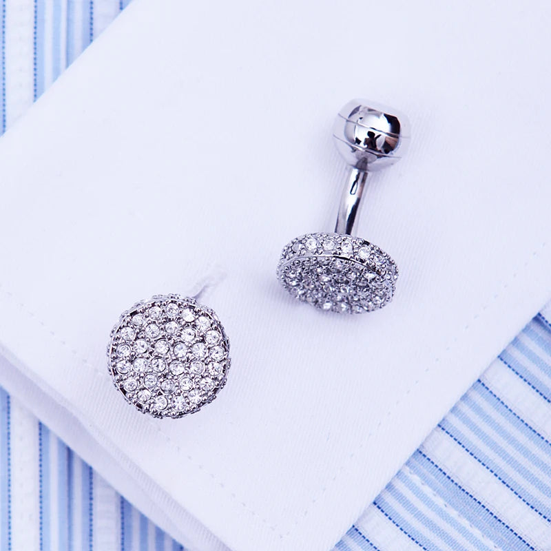 Roadmen Round Fine Detailed Cufflinks