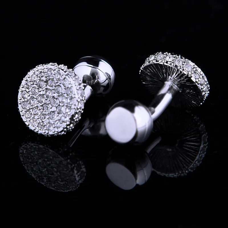 Roadmen Round Fine Detailed Cufflinks