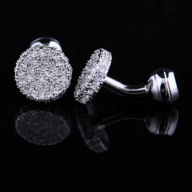 Roadmen Round Fine Detailed Cufflinks