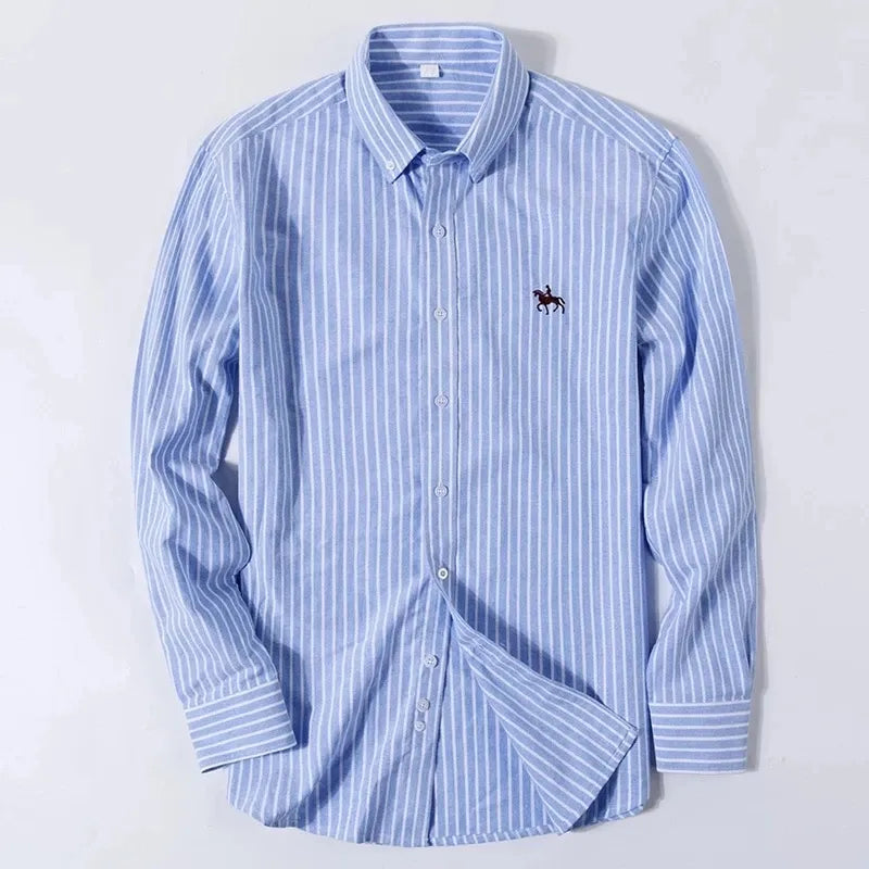 Roadmen Pure Cotton OxfordDress Shirts Regular-Fit