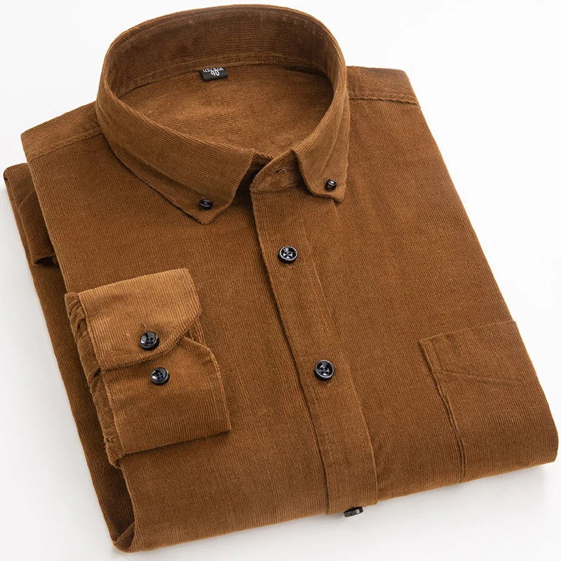 Roadmen Shirt Corduroy Long Sleeve Regular Fit
