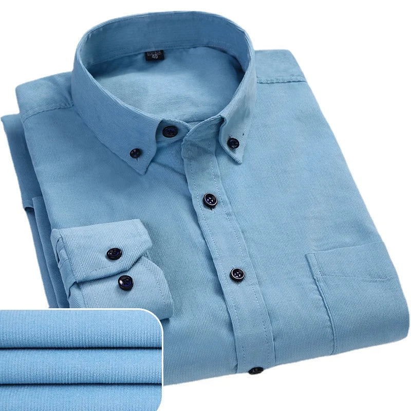 Roadmen Shirt Corduroy Long Sleeve Regular Fit
