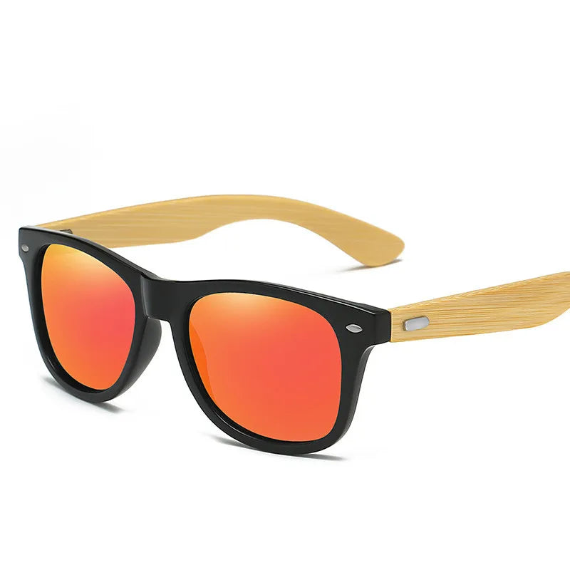 Roadman Bamboo Sunglasses Classic Non-Polarized UV400