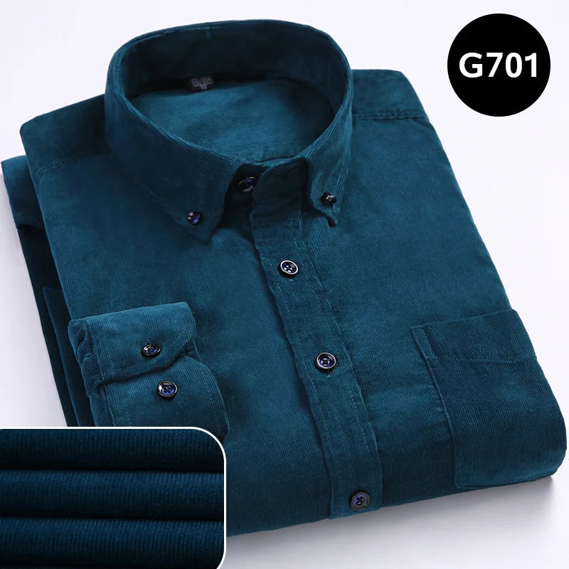 Roadmen Shirt Corduroy Long Sleeve Regular Fit