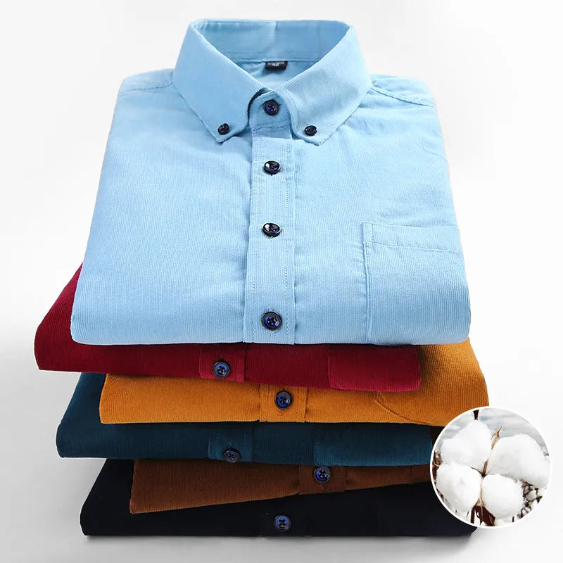 Roadmen Shirt Corduroy Long Sleeve Regular Fit