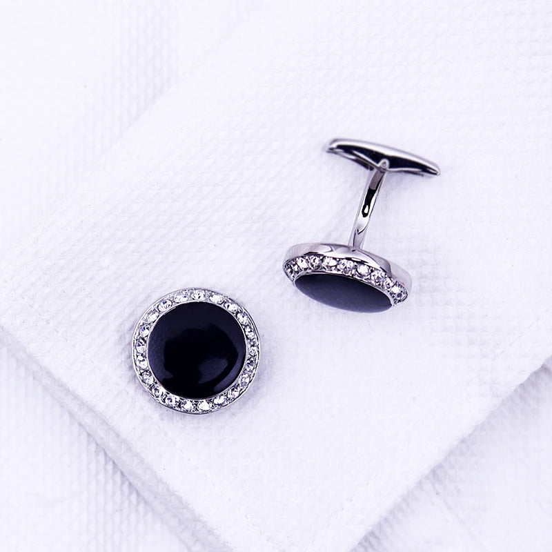 Roadmen Crystal Cuff High Quality Cufflinks