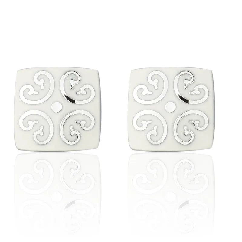 Hot!!! New Roadmen Vintage Pattern Cufflinks