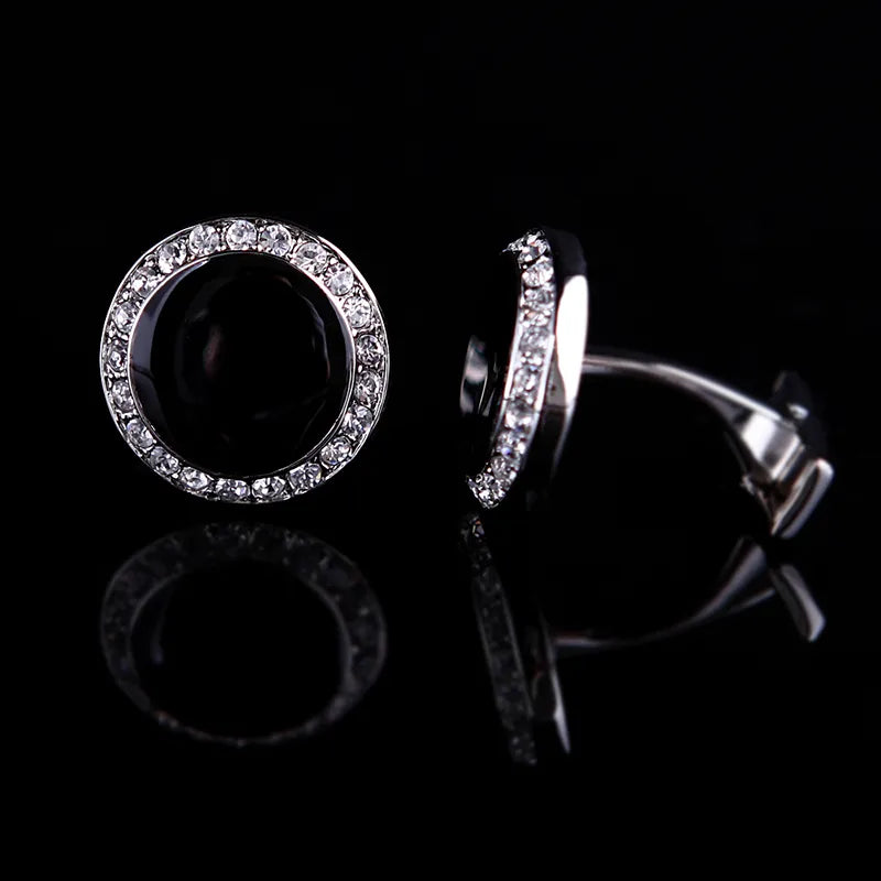 Roadmen Crystal Cuff High Quality Cufflinks