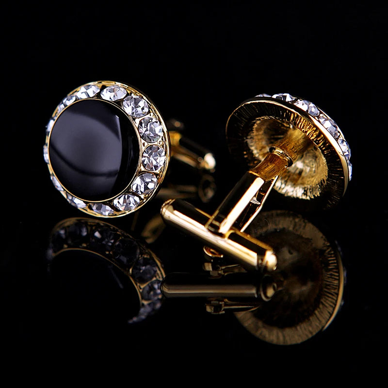 Roadmen Crystal Cuff High Quality Cufflinks