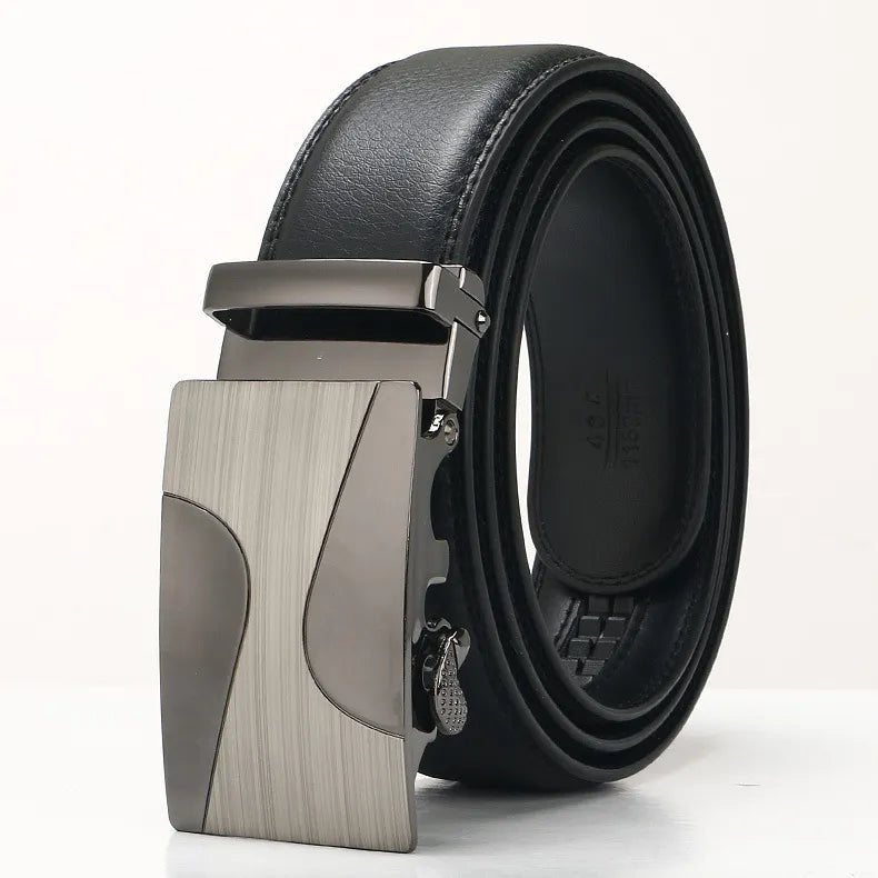 Roadmen Leather Alloy Designer Belt