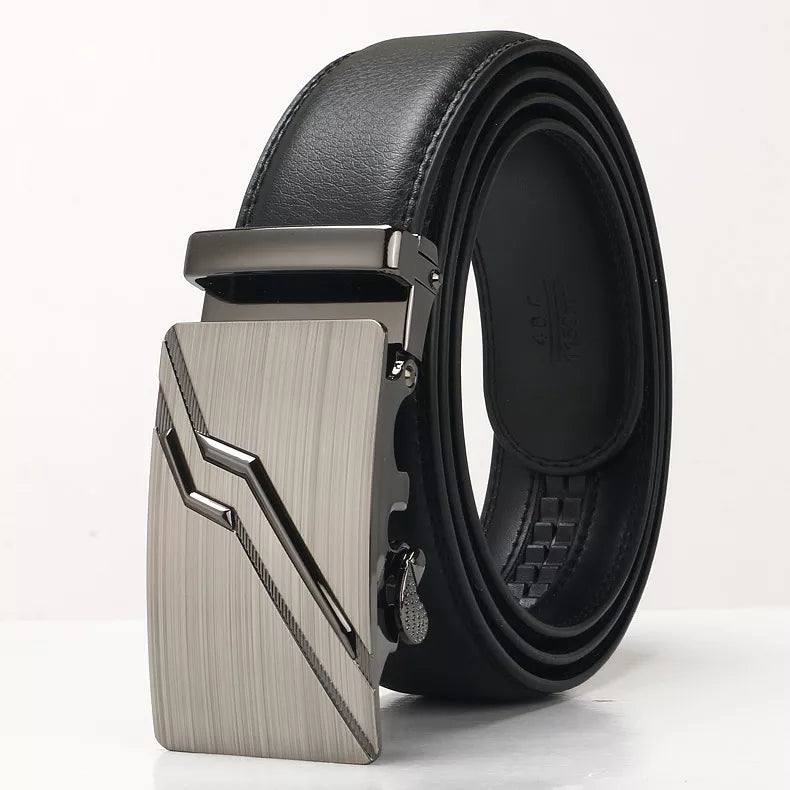 Roadmen Leather Alloy Designer Belt