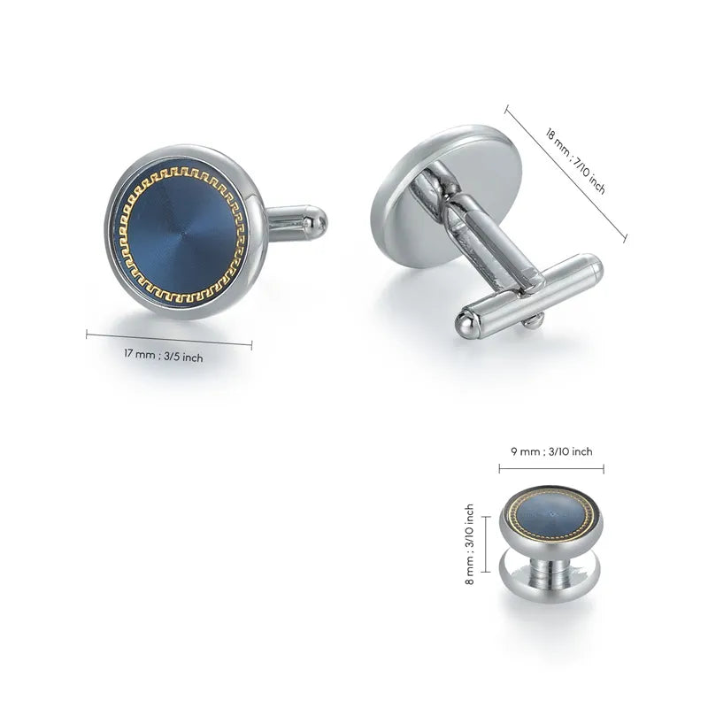 Roadmen Cufflink and Shirt Studs